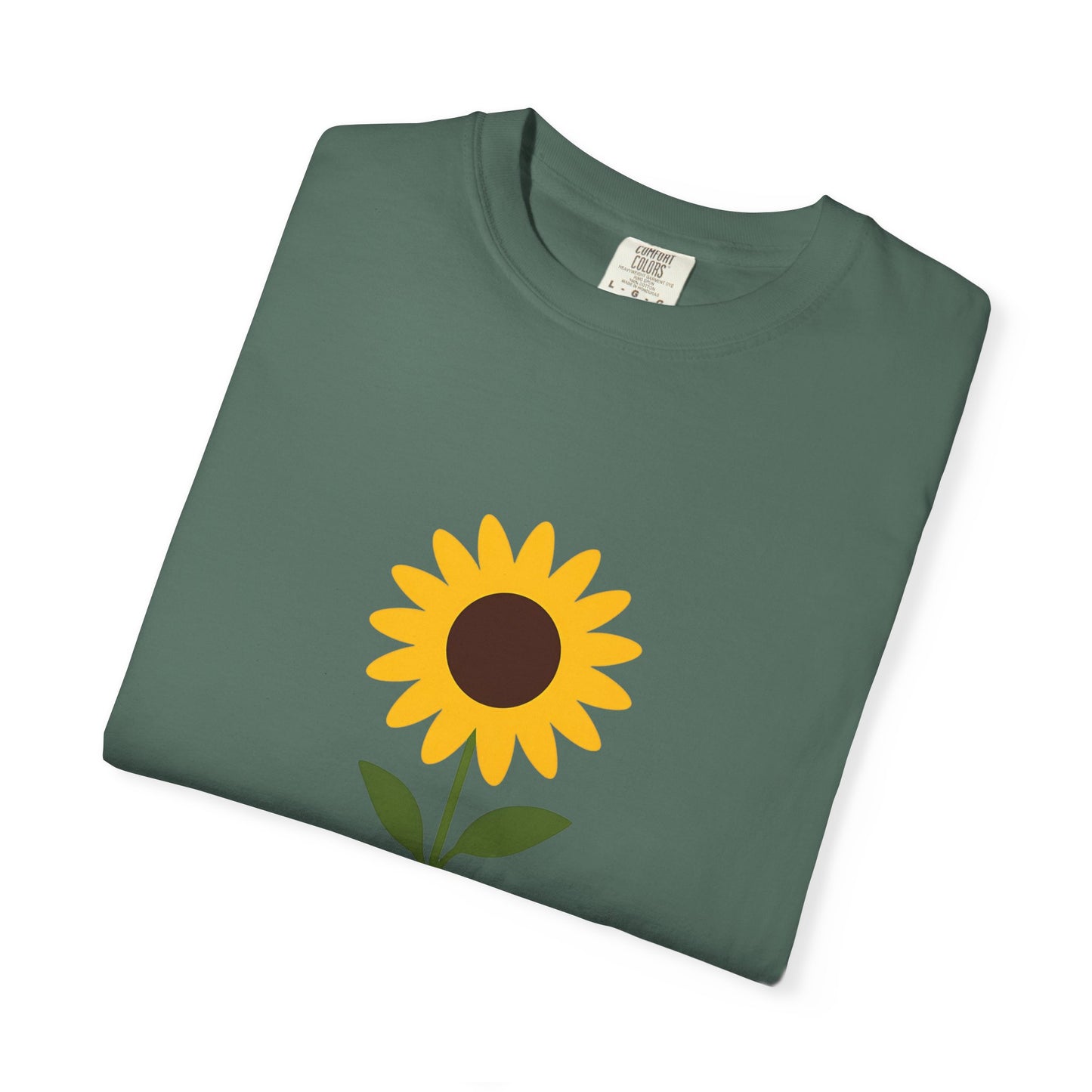 Sunflower Graphic T-shirt | Minimal Floral Tee