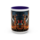 Catzilla Tokyo Cityscape Mug | Color Interior 11oz 15oz