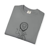 Lion Riding Vintage Penny-farthing Bike T-shirt