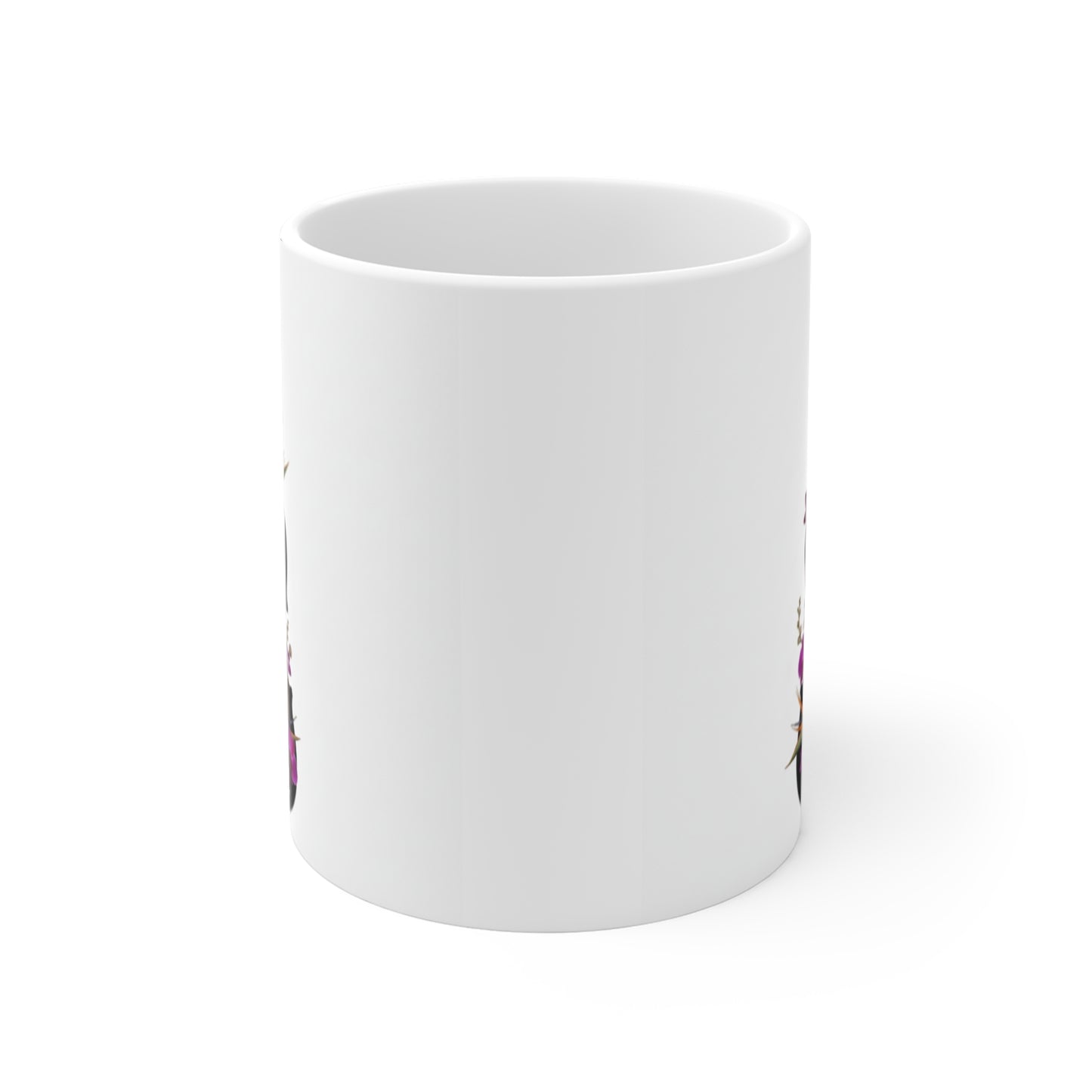 Floral Violin Mug | 11oz