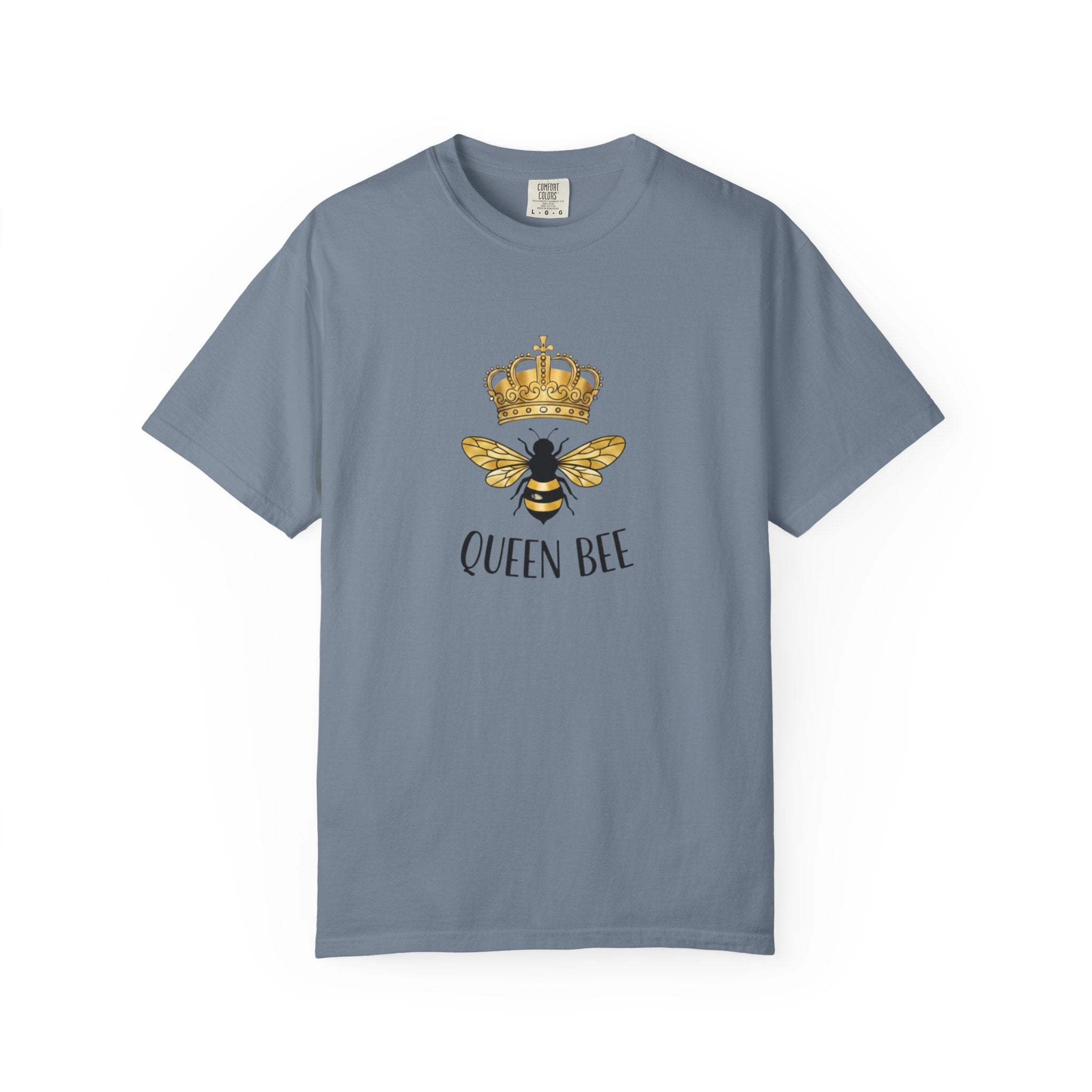 Queen Bee crown illustration T-Shirt | bee graphic tee