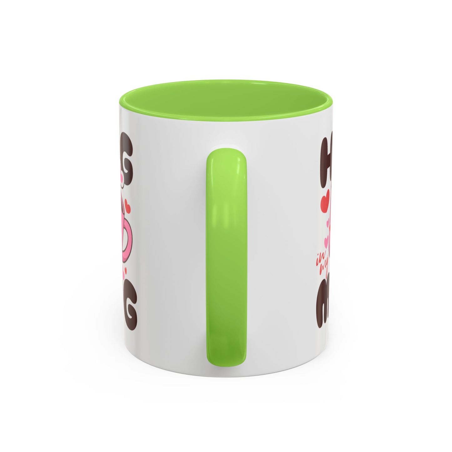 Hug in My Mug Mug | Cute Pink Cup, Heart Coffee Design