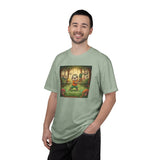 Sloth Pickleball Illustration T-shirt | Whimsical Forestcore Slow Living