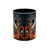 Catzilla Tokyo Cityscape Mug | Color Interior 11oz 15oz