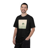 Solitary Tree Minimalist Artwork T-Shirt | Nature Square Print
