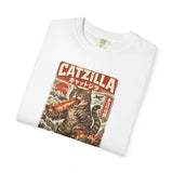The Reign of Catzilla Unisex Garment-Dyed T-shirt