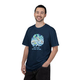 Arctic Rally Polar Bears Playing Pickleball T-Shirt | Northern Lights Illustration