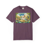 Silly Goose Dinks Cartoon Goose T-Shirt | Vintage Picnic Pond Illustration