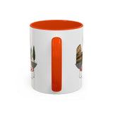 French Bulldog Pasta in Rome Mug | Ceramic Coffee Cup