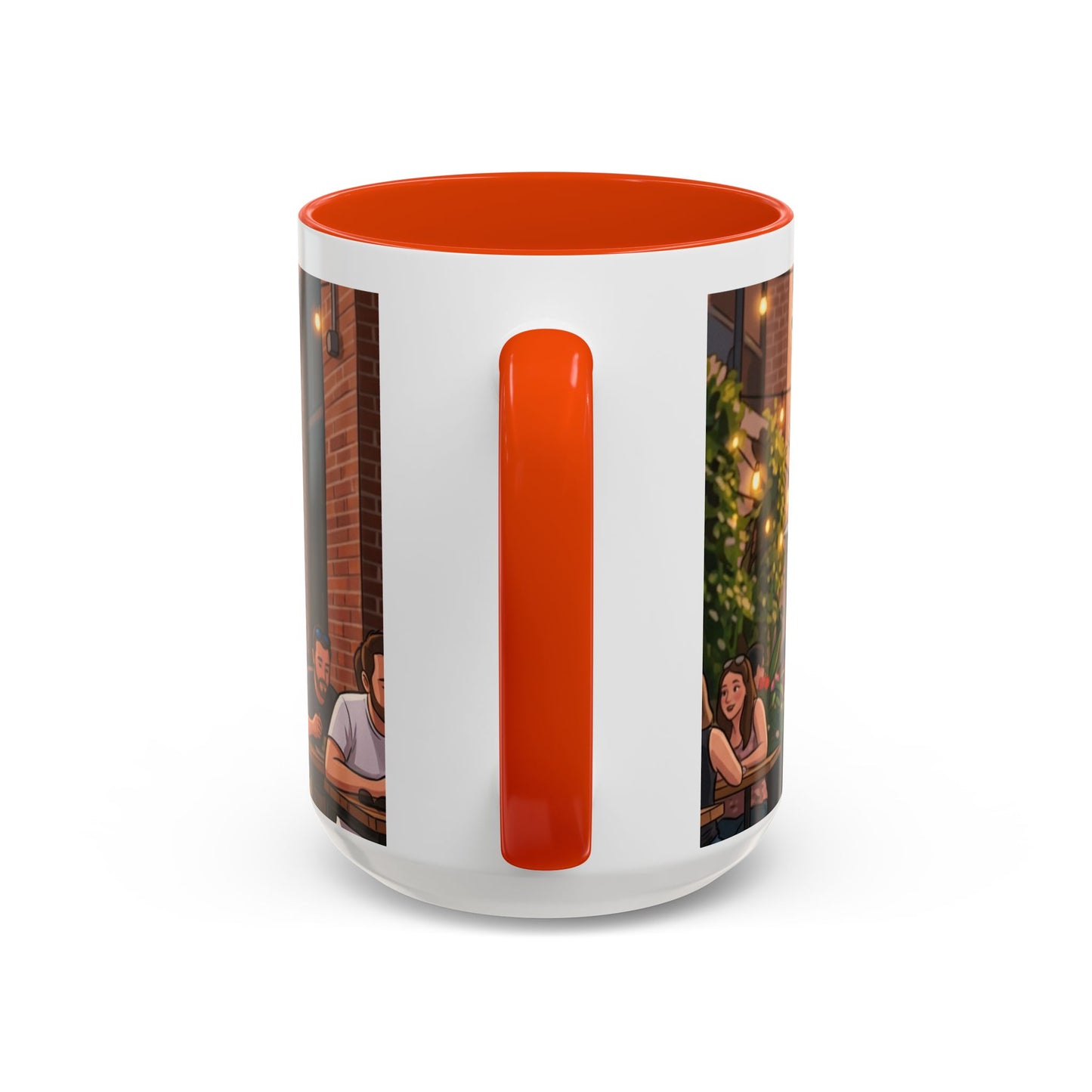 Sarcastic Girl Illustration Mug | 11oz or 15oz Colorful Ceramic