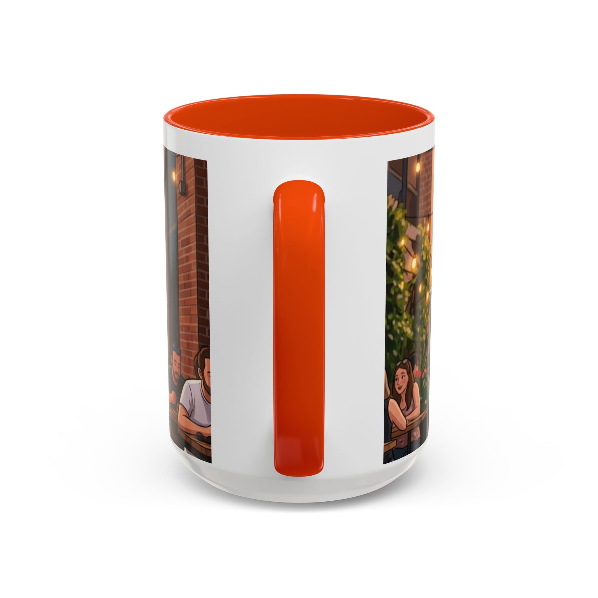 Sarcastic Girl Illustration Mug | 11oz or 15oz Colorful Ceramic