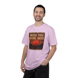 Wish You Were Here Sunset T-shirt | Vintage Sunset Graphic