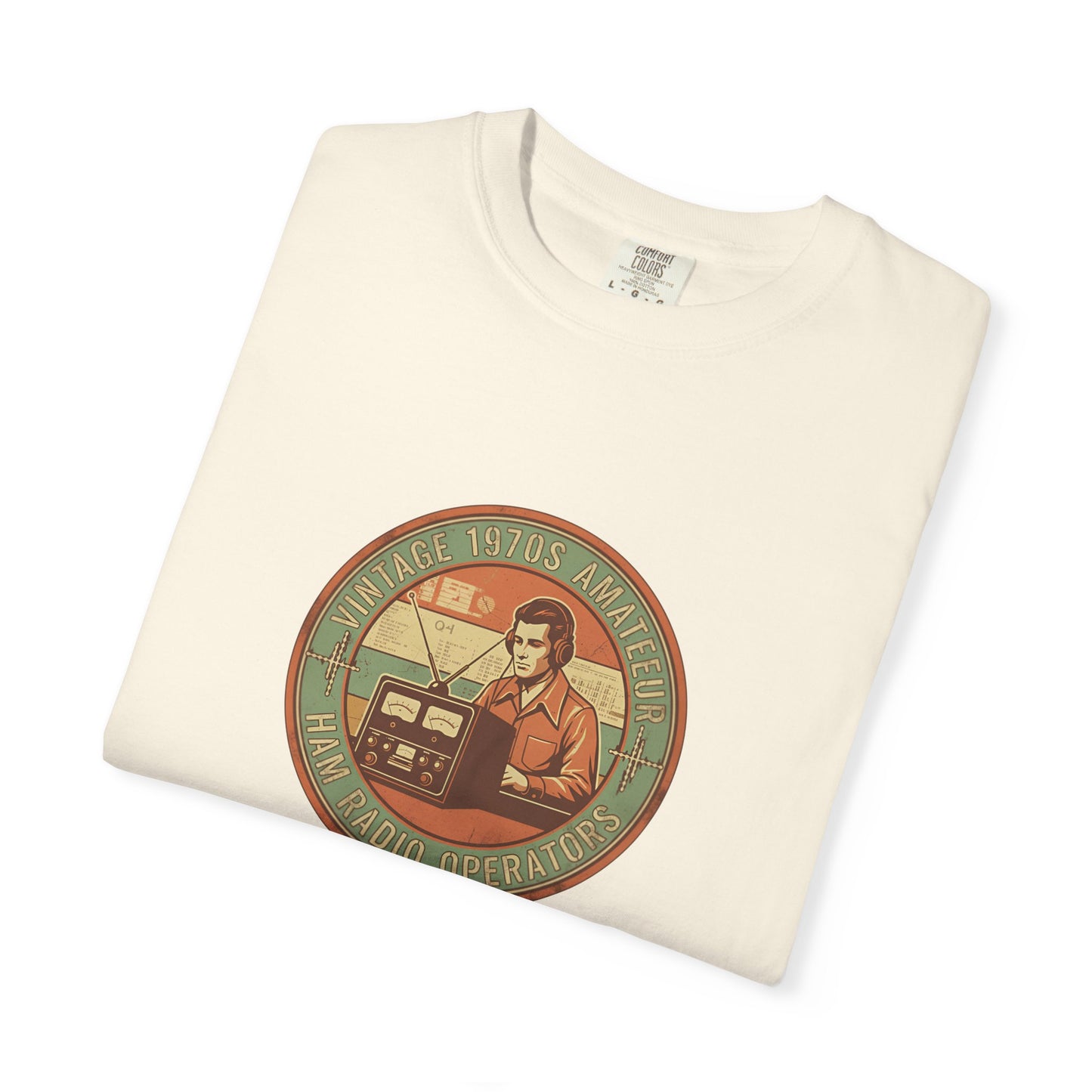 70s Retro Radio Ham T-shirt | Vintage Ham Radio Design