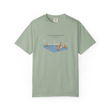 Capybara Pickleball Academy T-shirt | Capybara Cartoon Pickleball Design