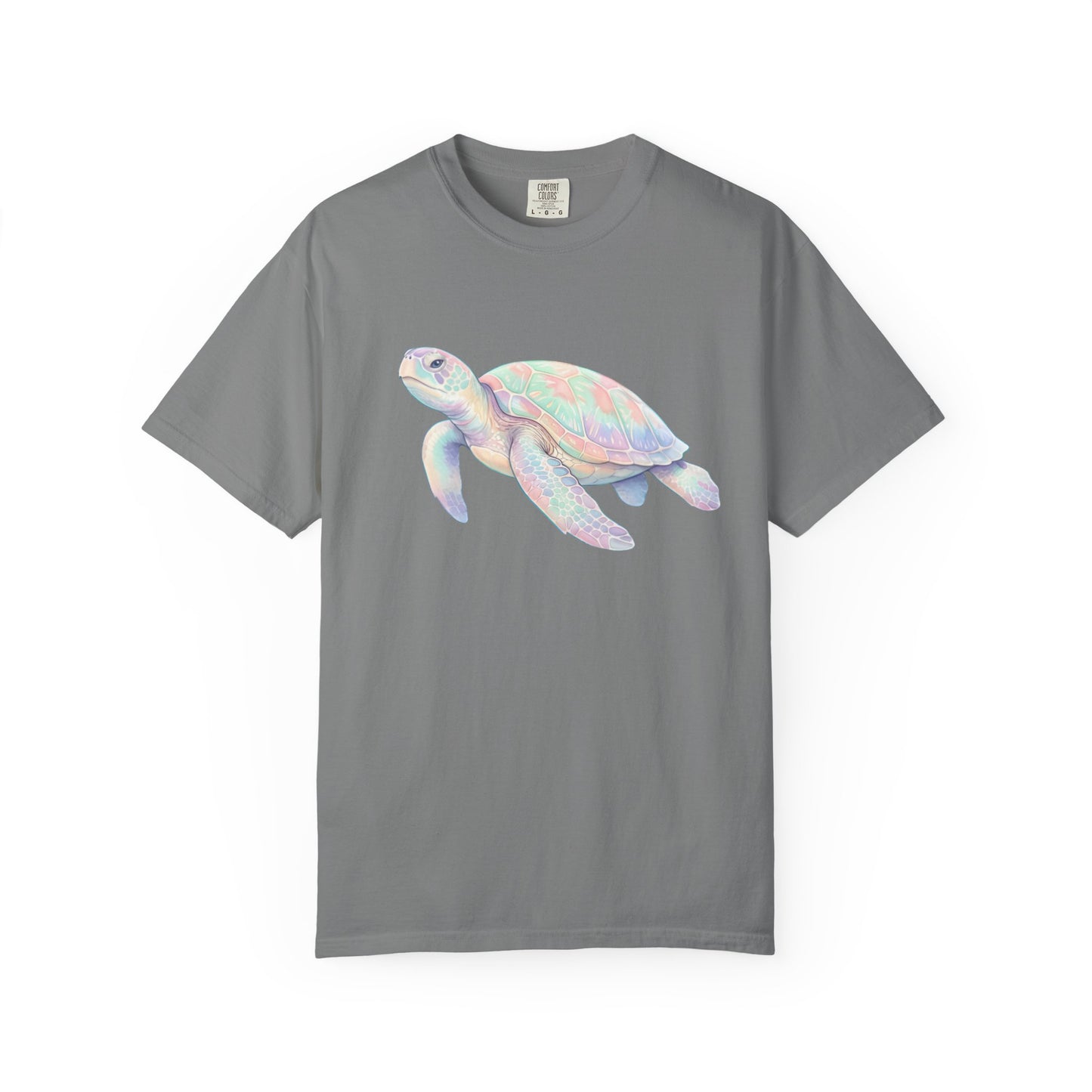 Pastel Sea Turtle T-shirt | Watercolor Marine Life Tee