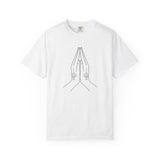 Yoga Namaste Praying Shirt – Unisex Spiritual Hands Henna Tattoo Tees
