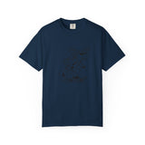 Skateboarding Moose T-shirt | Skateboard Cartoon Graphic Tee