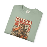 The Reign of Catzilla Unisex Garment-Dyed T-shirt
