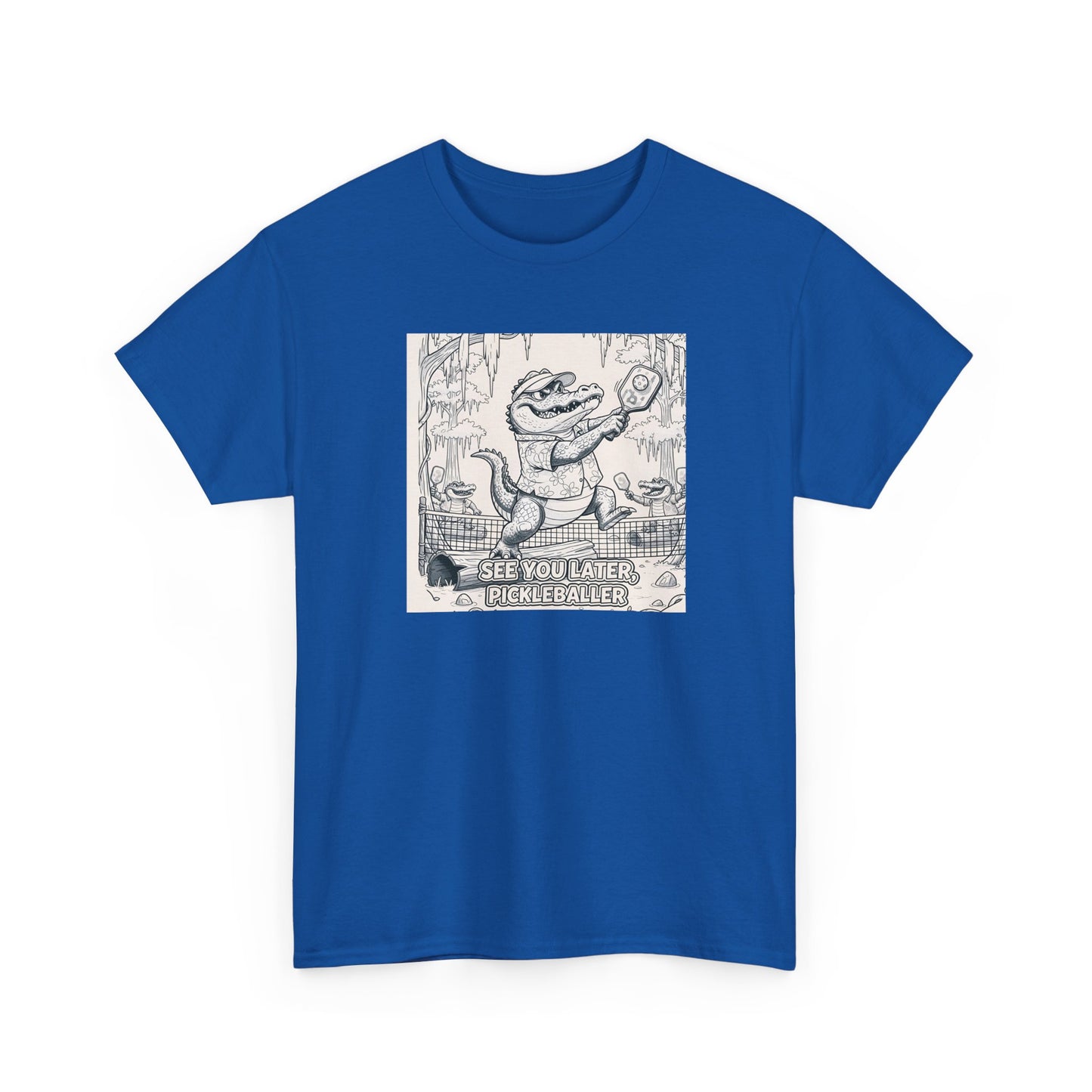 Albert "The Volley" Gator Unisex Heavy Cotton Tee