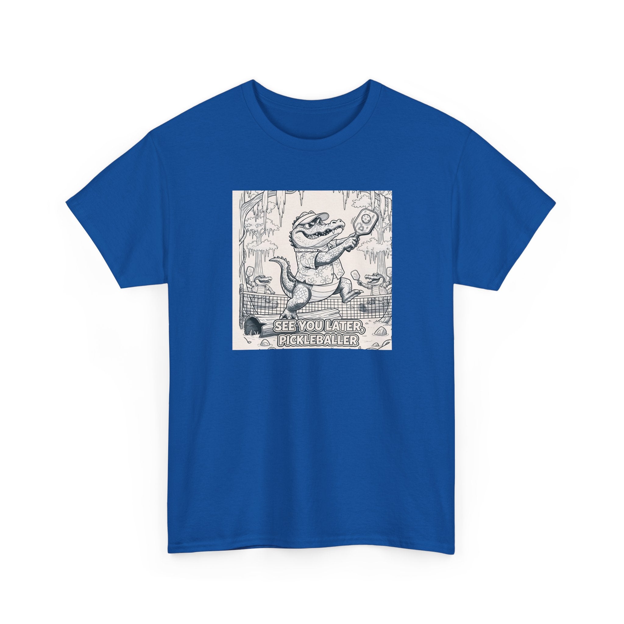 Albert "The Volley" Gator Unisex Heavy Cotton Tee