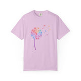 Rainbow Dandelion Tee | T-Shirt, Colorful Seed Puff Design
