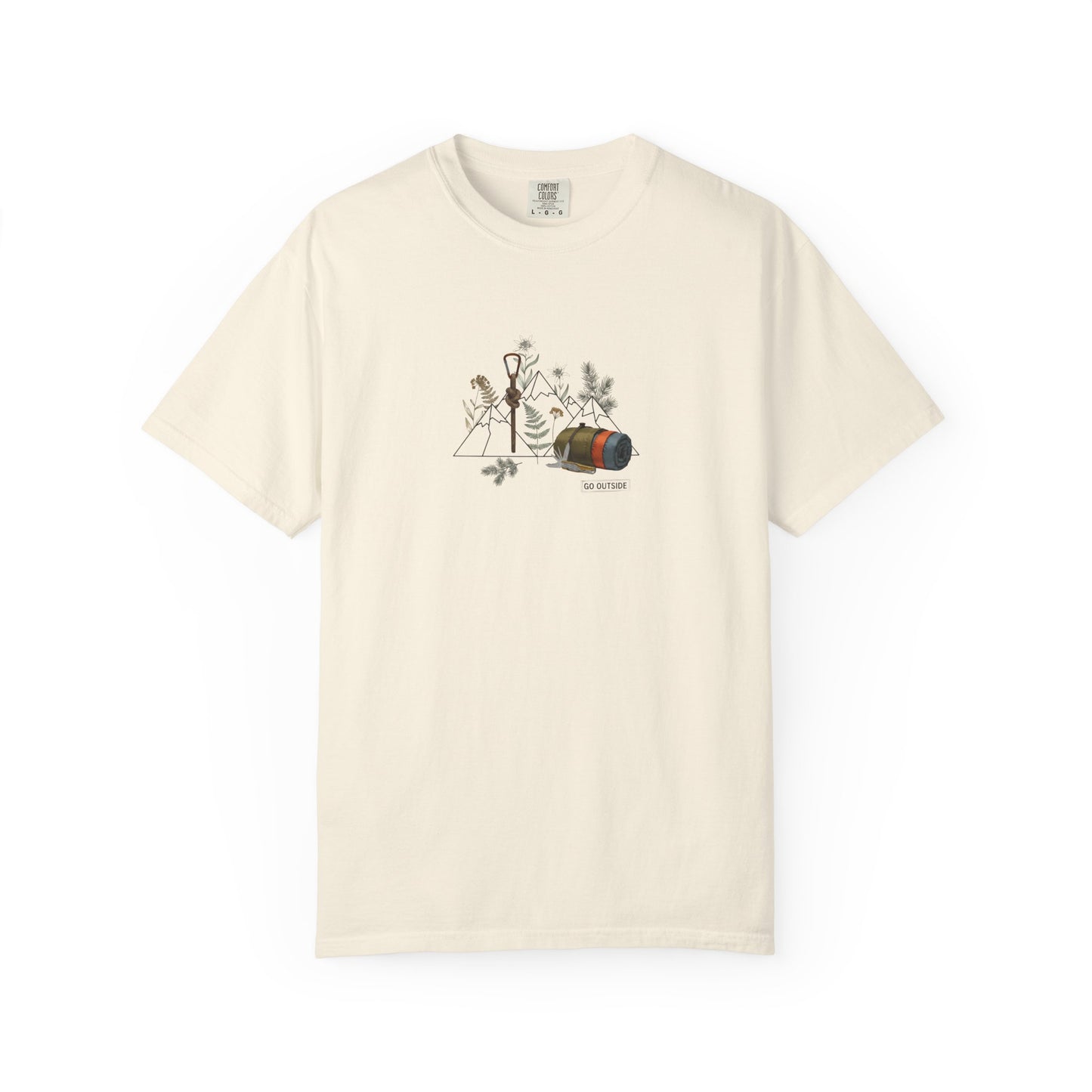 Mountains Camping Outdoors Tee | Adventure Gear Graphic T-Shirt