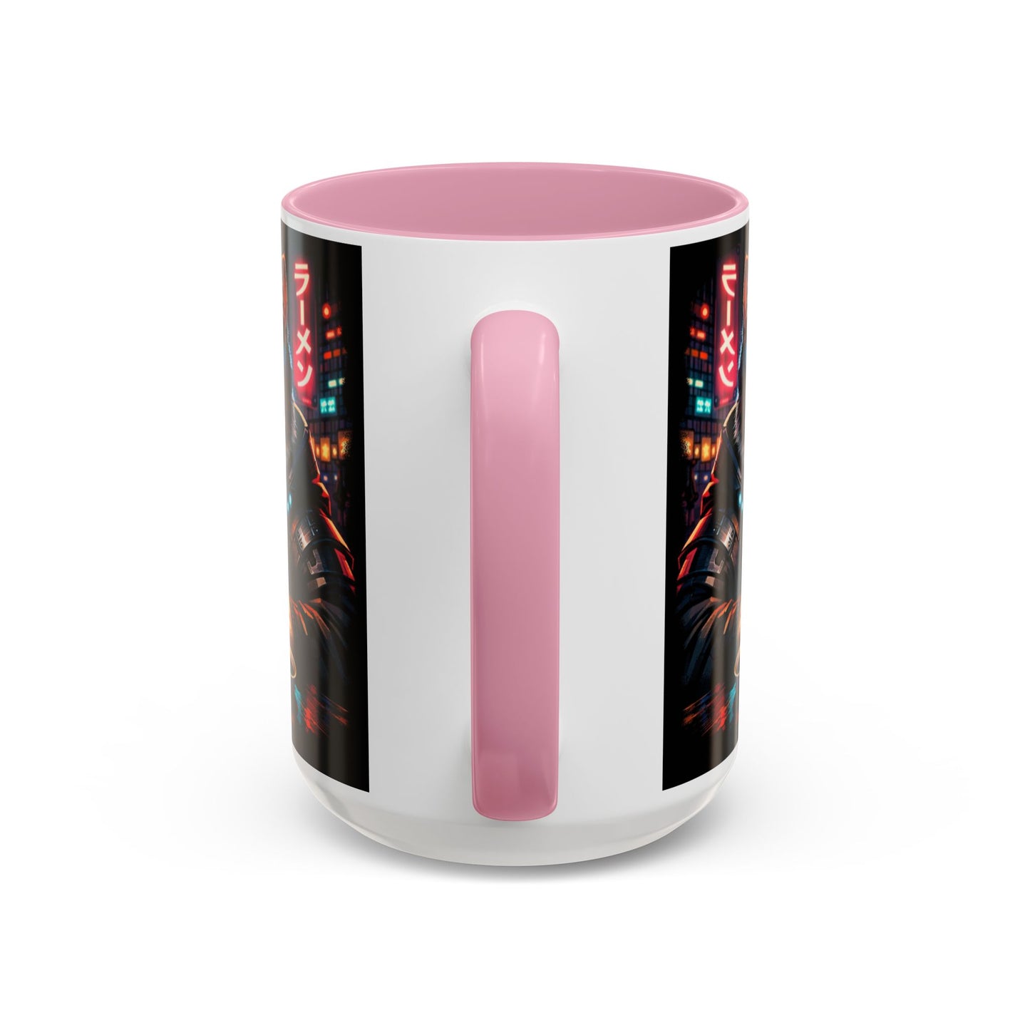 Cyberpunk Sushi Cat Mug | 11oz 15oz Ceramic Coffee Cup