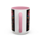 Cyberpunk Sushi Cat Mug | 11oz 15oz Ceramic Coffee Cup