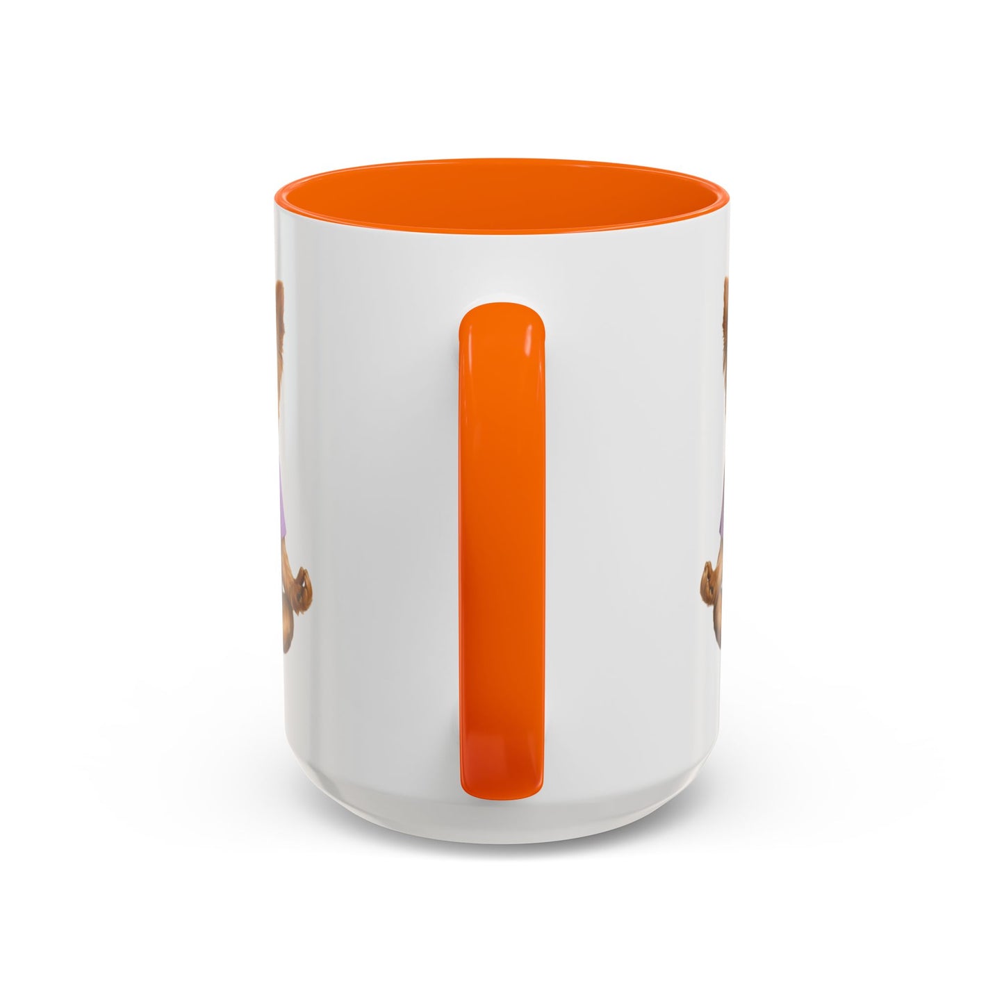 Meditating Yorkshire Terrier Mug | Accent Coffee Mug 11oz 15oz