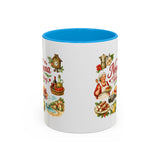 Nonna Holiday mug | Italian grandma kitchen design, vintage food icons