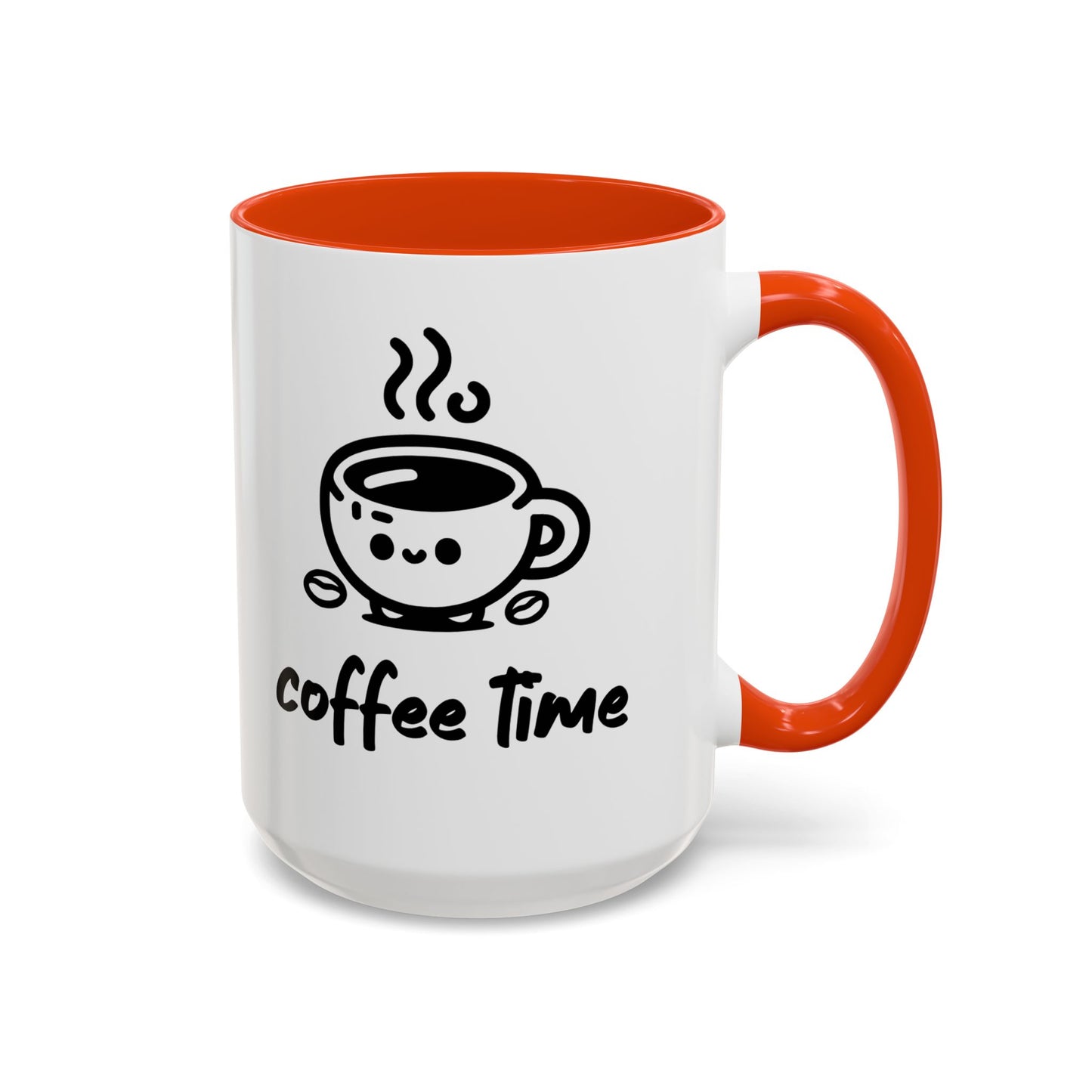 Kawaii Coffee Time Mug | Ceramic Coffee Mug