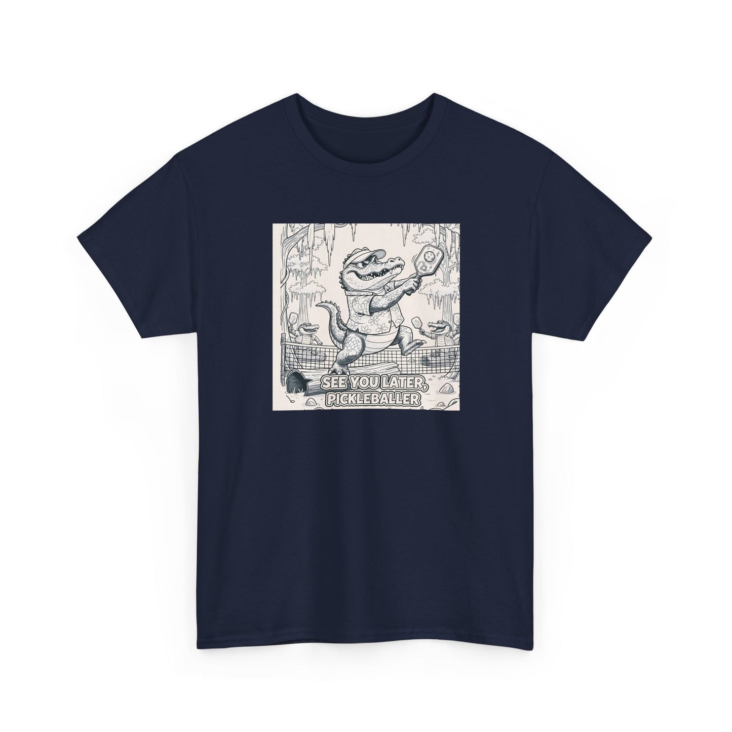 Albert "The Volley" Gator Unisex Heavy Cotton Tee
