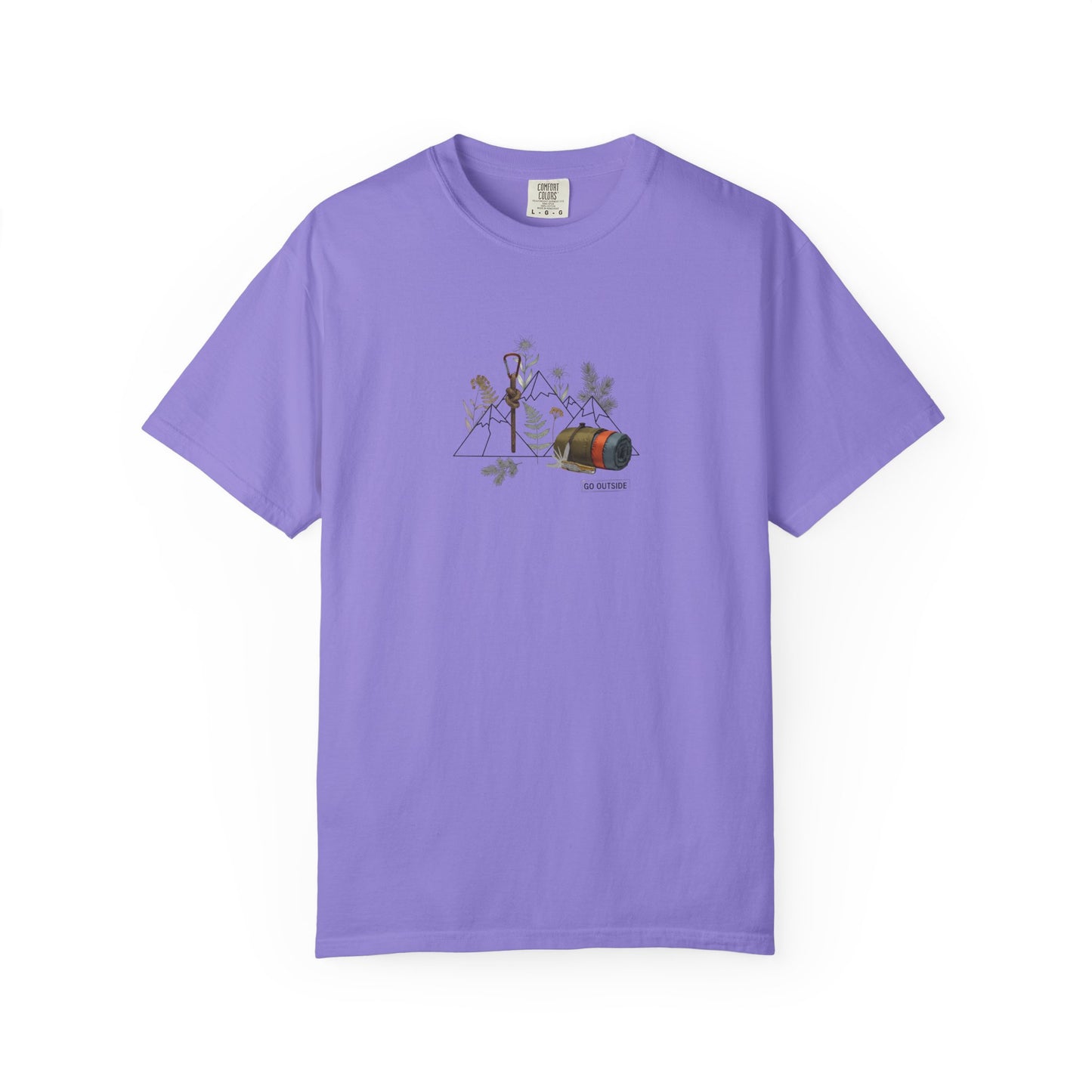 Mountains Camping Outdoors Tee | Adventure Gear Graphic T-Shirt