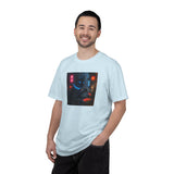 Neon Cyber Cat Sushi Shibuya T-shirt | Dark Alley Japanese Streetwear