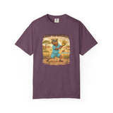 Smash the Savannah Capybara Pickleballer T-Shirt | Animal Sports Graphic Tee
