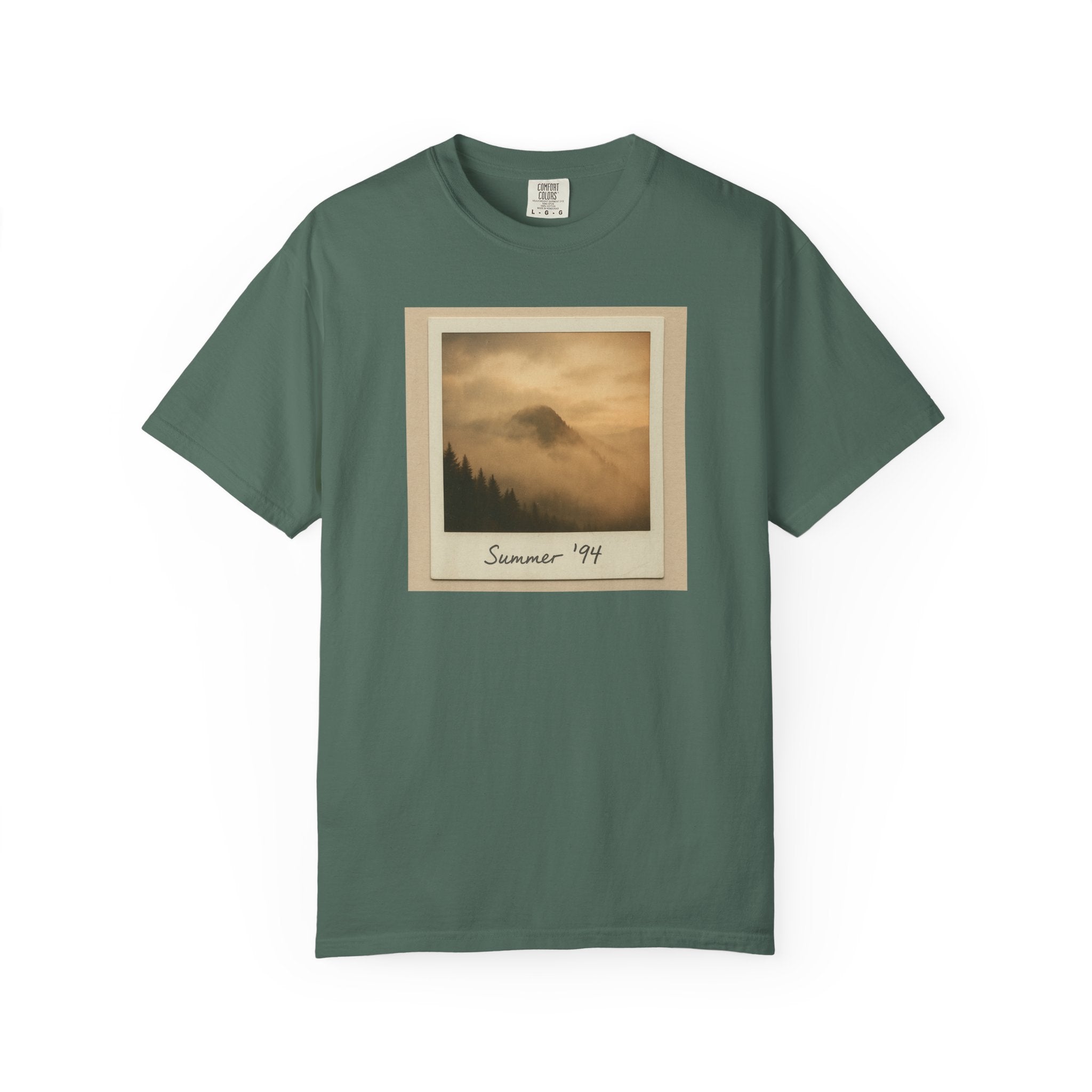 Vintage Polaroid Mountain Photo T-Shirt | Summer '94