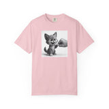 Kitten Fist Bump T-shirt | Cute Kitty Paw Bump Design
