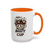 Anxiety in a Cup Coffee Mug | Accent 11oz 15oz