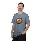 Ramen Bowl Illustration T-shirt | Cute Noodle Soup Graphic