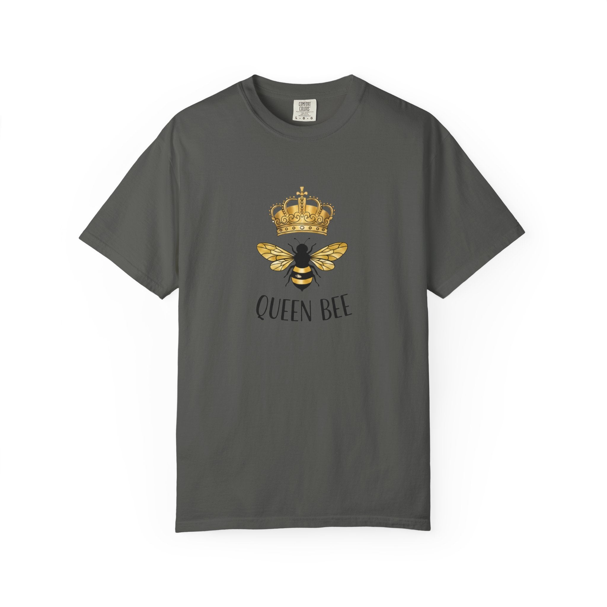 Queen Bee crown illustration T-Shirt | bee graphic tee