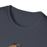 Stealthy Capybara Warrior T-Shirt | Zen Assassin Tactical Capy