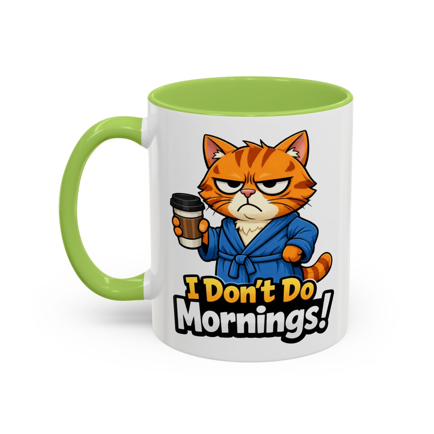 Grumpy Cat Good Morning Coffee Mug | Cat Lover 11oz 15oz