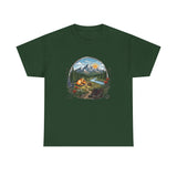 Mountain Camping Adventure T-Shirt | Outdoor Nature Hiking Tee | Wilderness Tent Graphic Shirt | Gift for Hiker Camper |