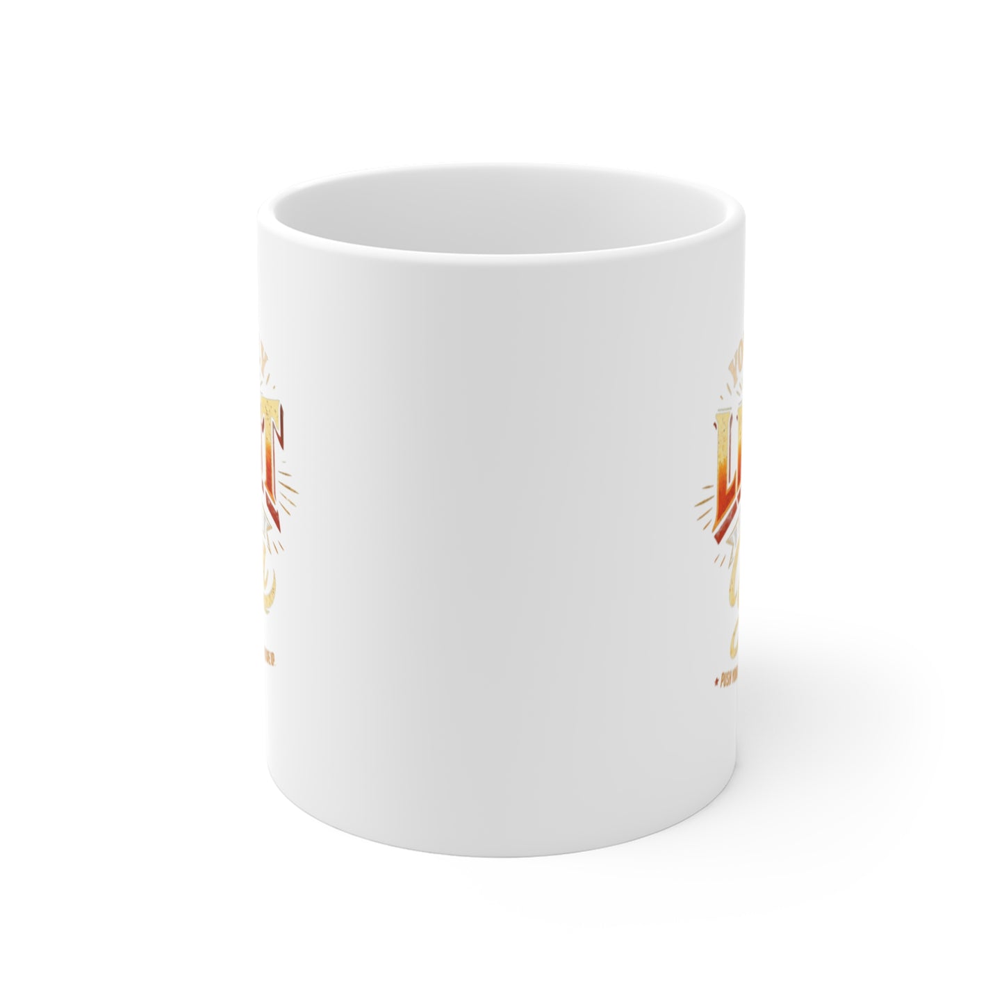 Your Only Limit Is You Mug | Motivational Coffee Cup, Inspirational Quote