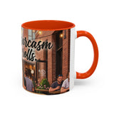 Sarcastic Girl Illustration Mug | 11oz or 15oz Colorful Ceramic
