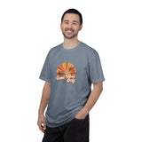 Good Vibes Only T-shirt | Retro Sunset Palm Peace Sign