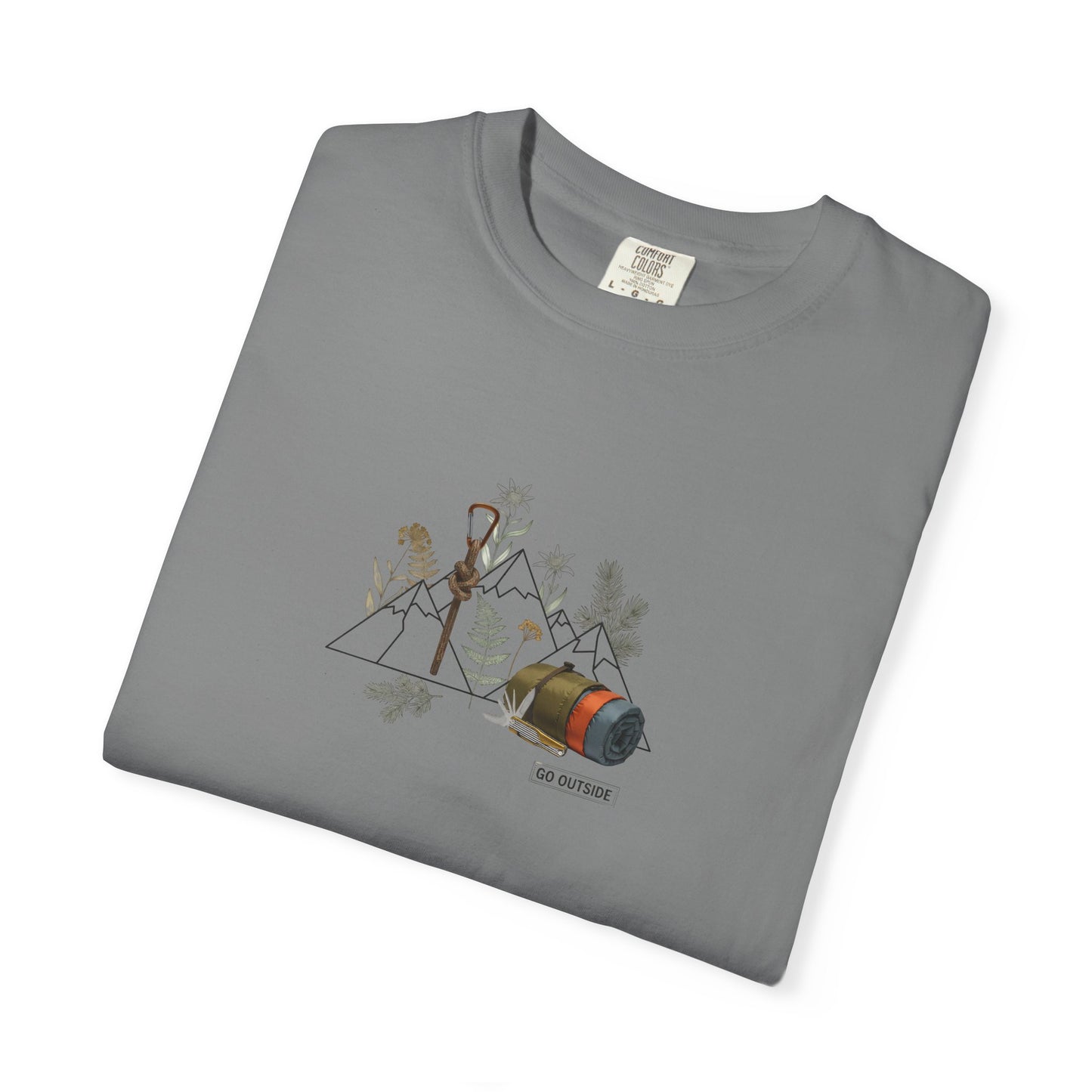 Mountains Camping Outdoors Tee | Adventure Gear Graphic T-Shirt