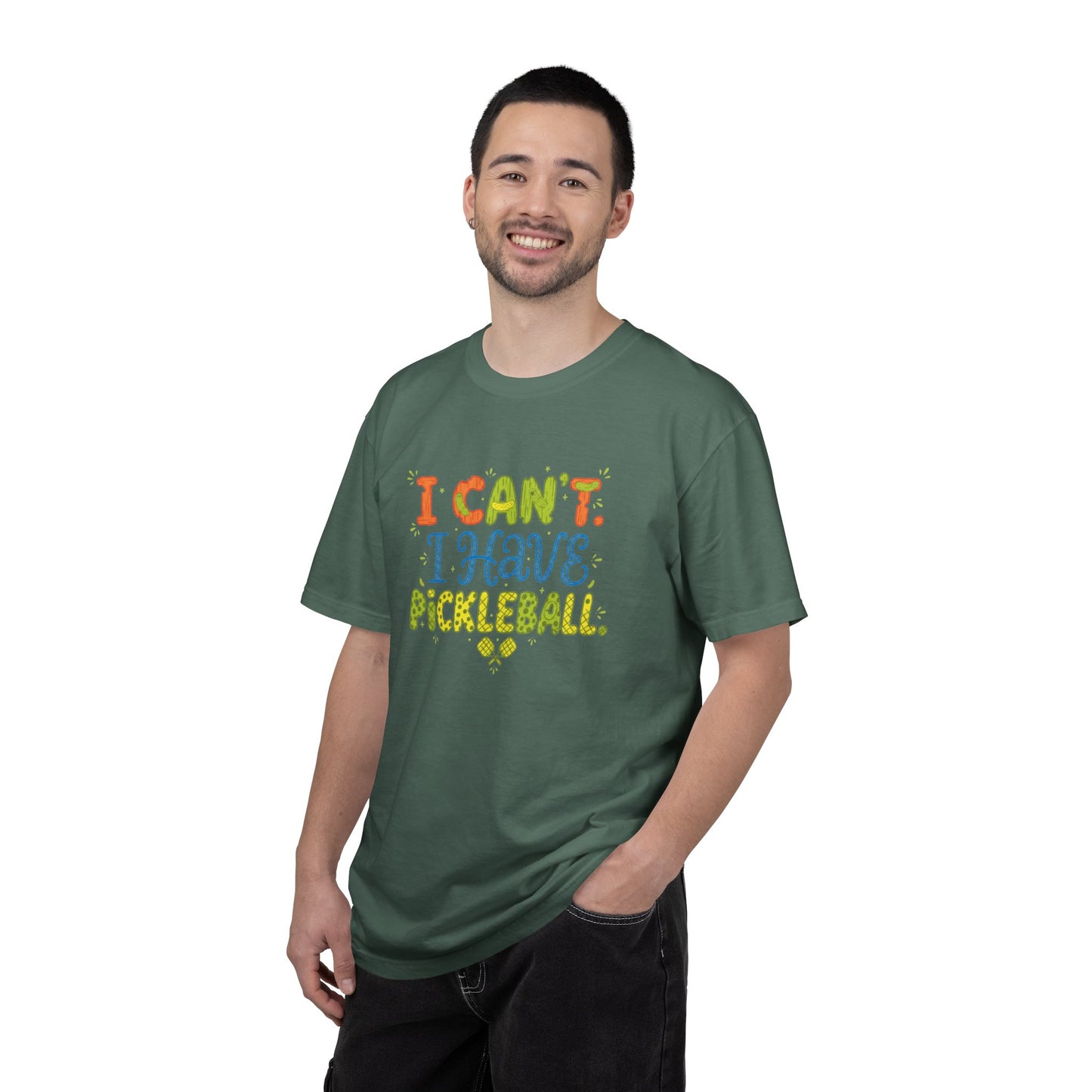 I Can't I Have Pickleball T-Shirt | Pickleball Funny Graphic Tee