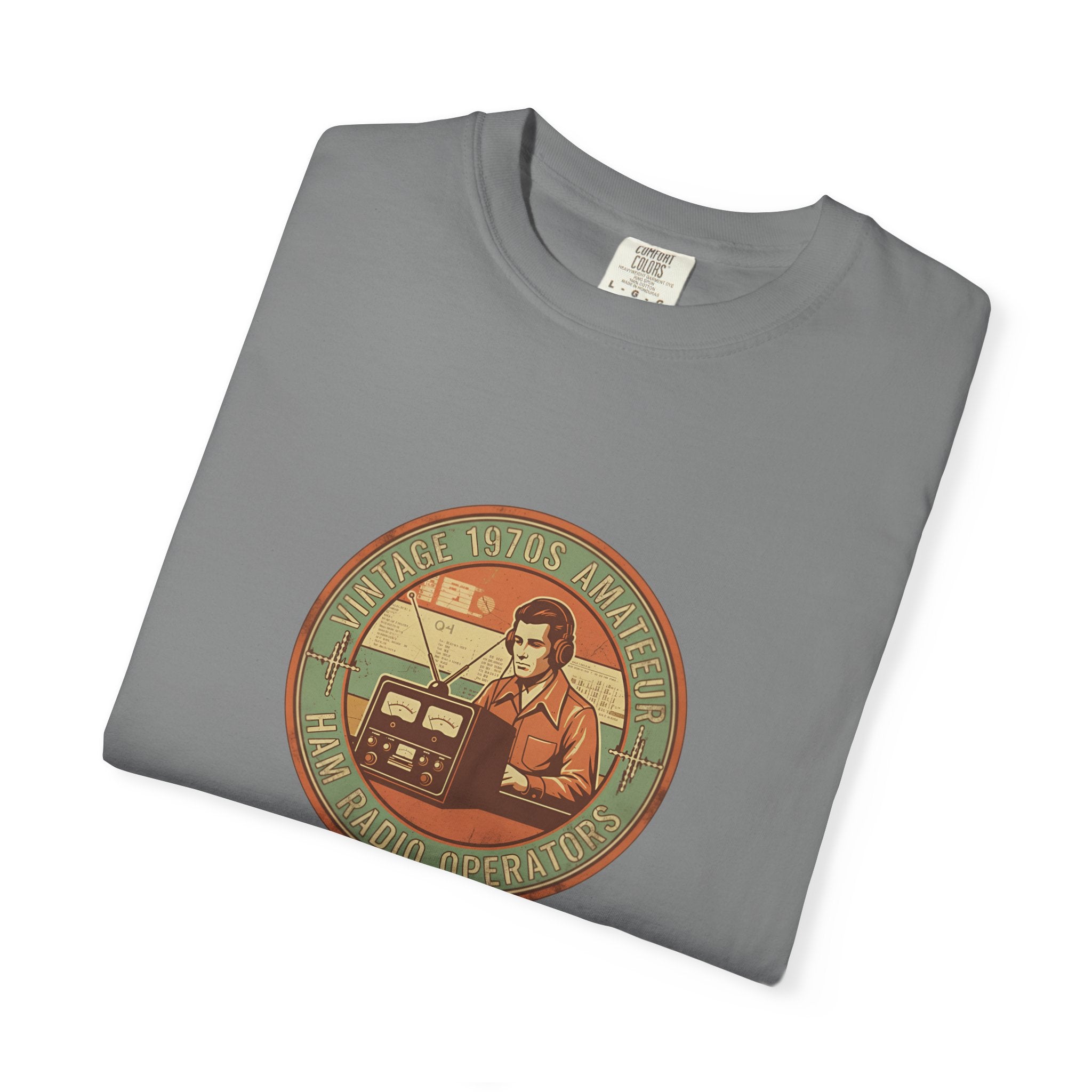 70s Retro Radio Ham T-shirt | Vintage Ham Radio Design
