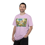 Silly Goose Dinks Cartoon Goose T-Shirt | Vintage Picnic Pond Illustration
